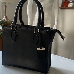 Forever 21 Classic Black Satchel